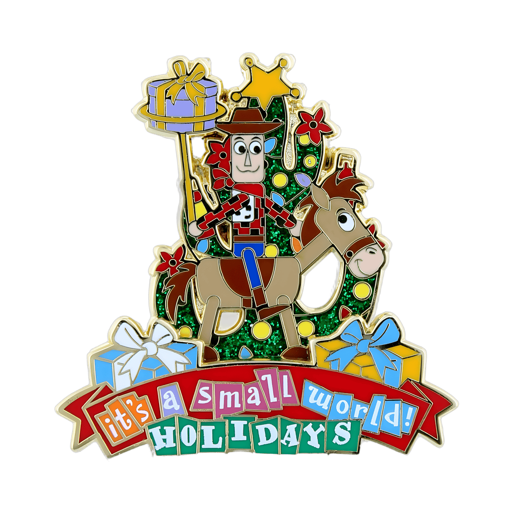 Small World Holiday 2013 - Woody and Bullseye Disney pin