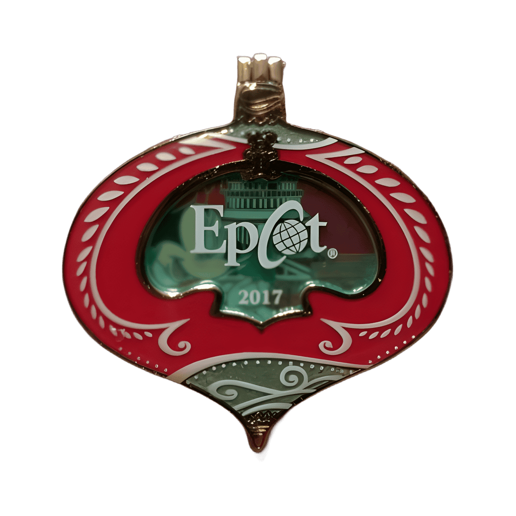 Epcot Ornament - Minnie Mouse Disney pin