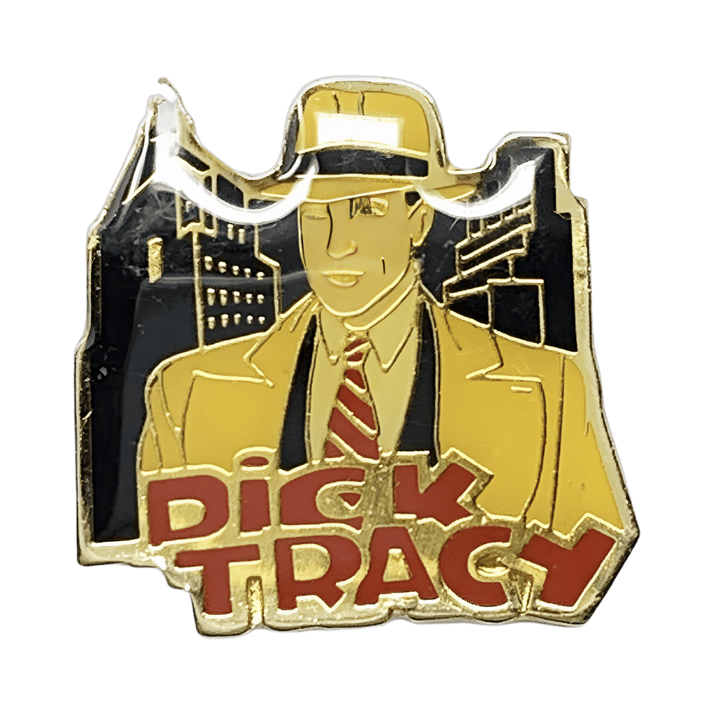 Dick Tracy Logo Skyline Disney pin