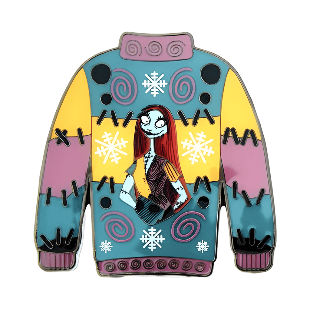 Sally Holiday Sweater Disney pin
