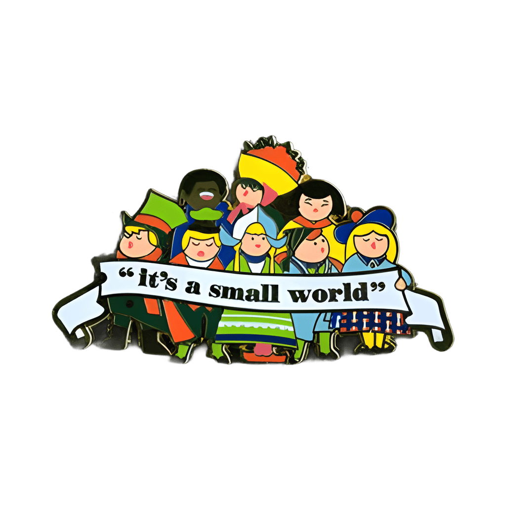it's a small world Disney pin