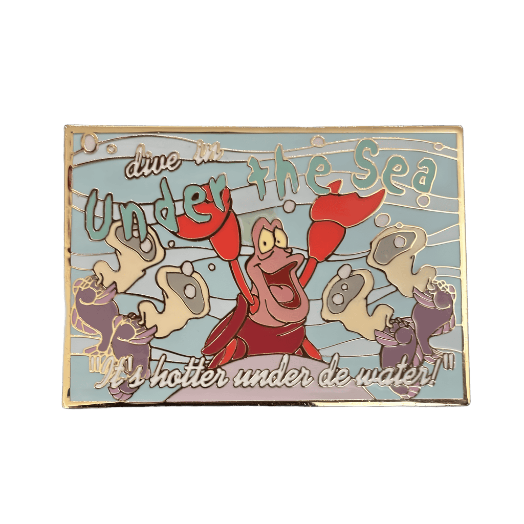 Sebastian Under the Sea Disney pin