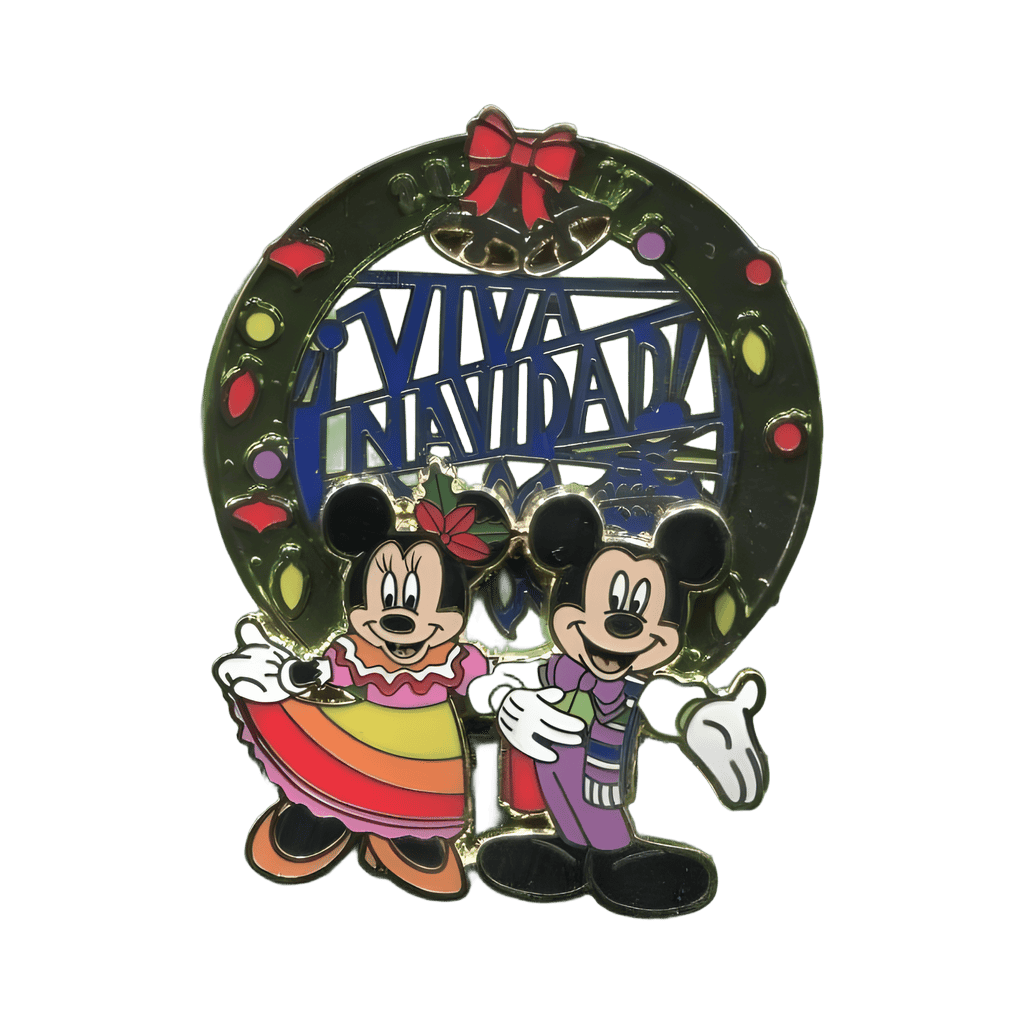 Mickey and Minnie Mouse Disney pin