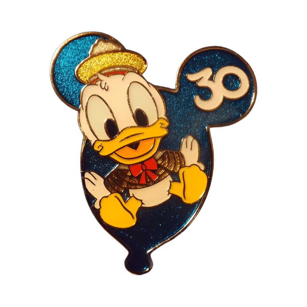 30th Anniversary Balloon - Donald Duck Disney pin
