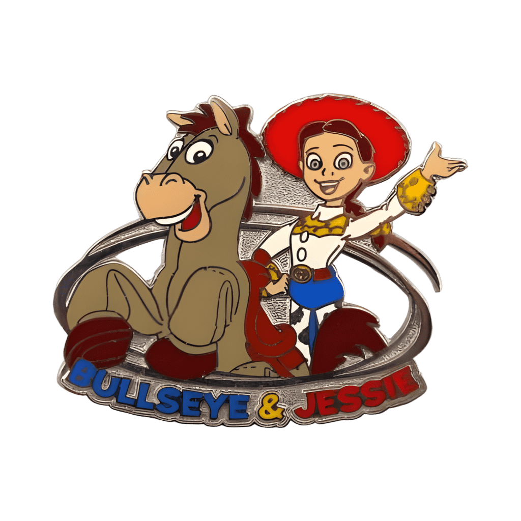 Bullseye & Jessie Disney pin