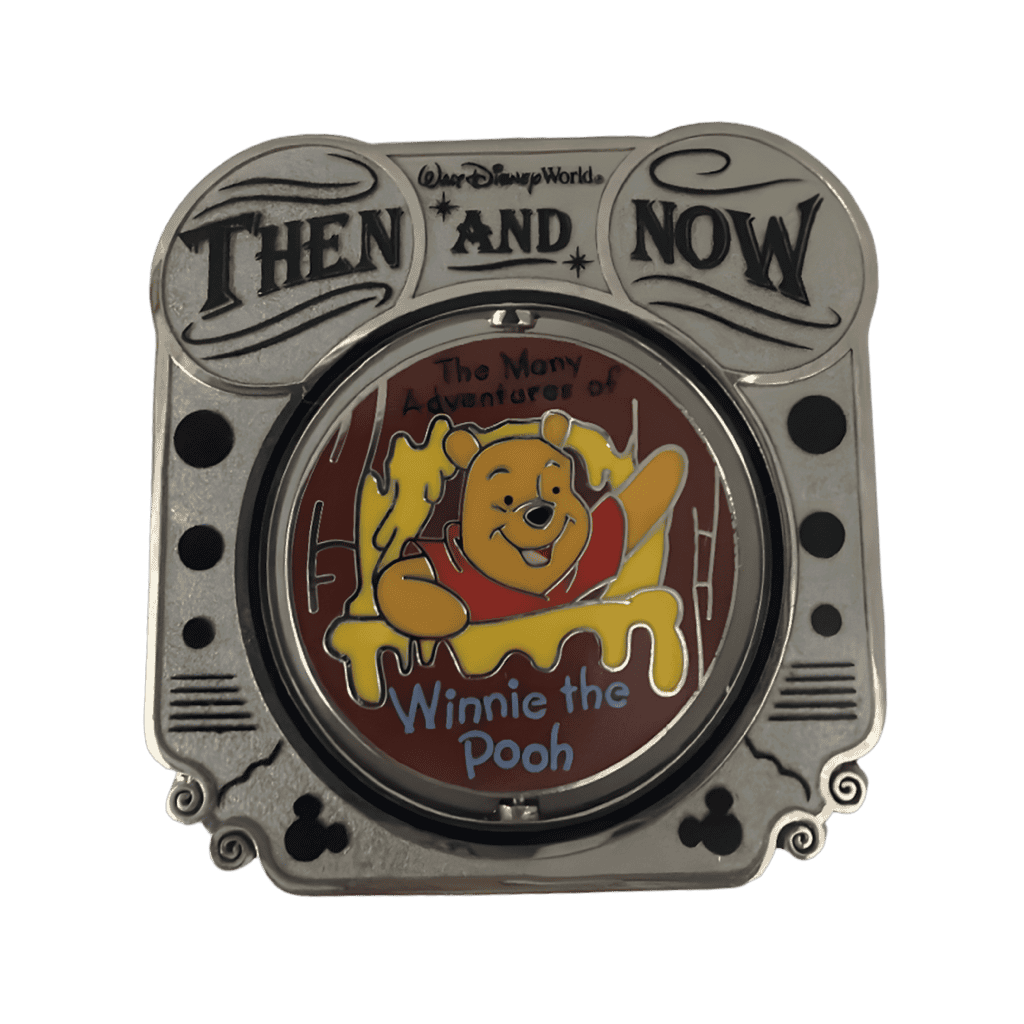 Mr Toad's Wild Ride to The Many Adventures of Winnie the Pooh Disney pin