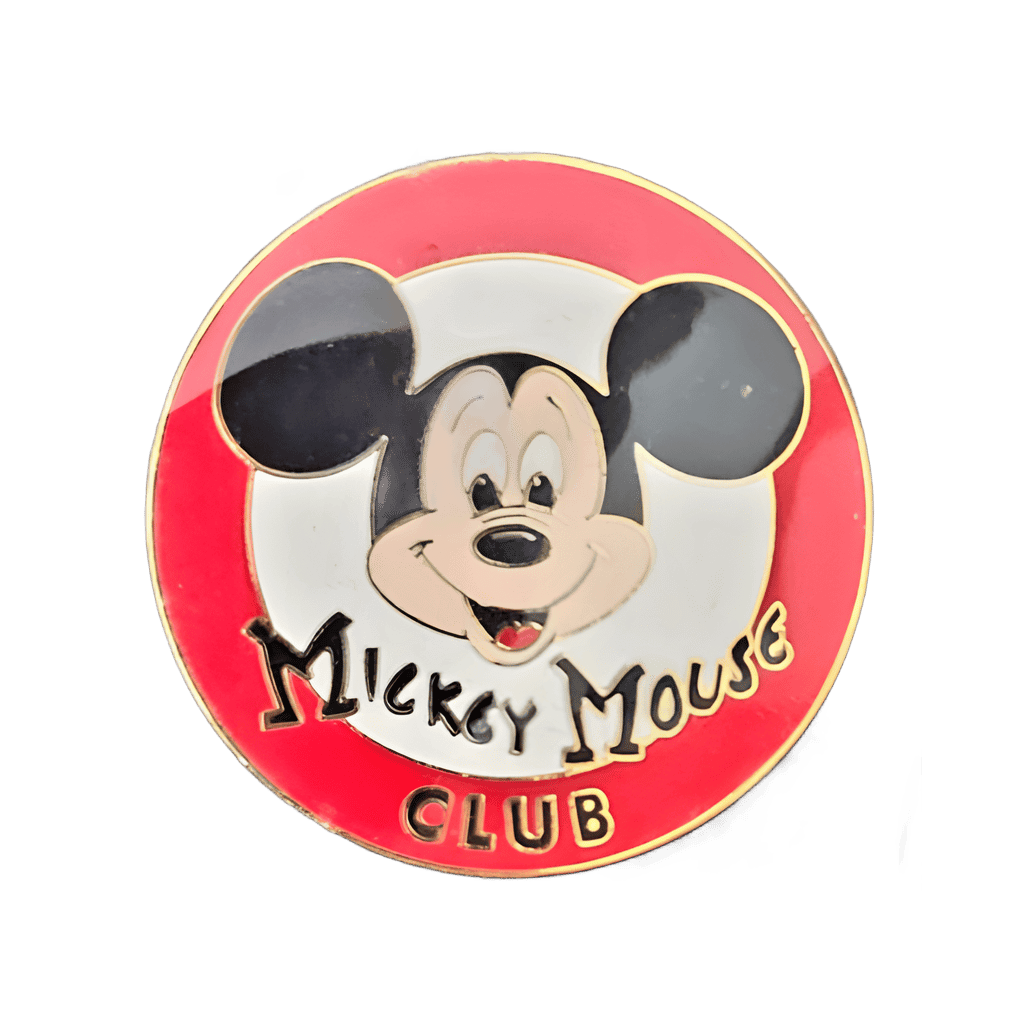Mickey Mouse Club 45th Anniversary Badge Disney pin
