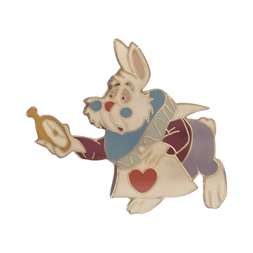 Framed Set - White Rabbit Disney pin