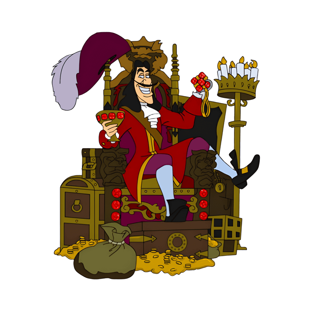 Hook of the Caribbean Disney pin