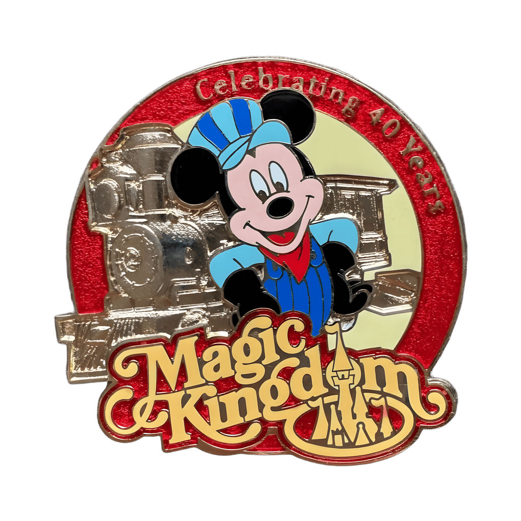Conductor Mickey Disney pin