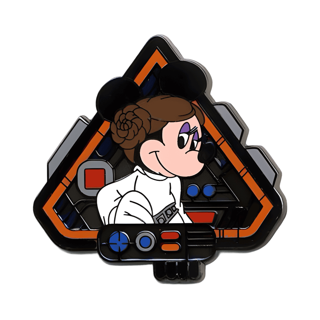 Minnie Mouse as Princess Leia Disney pin