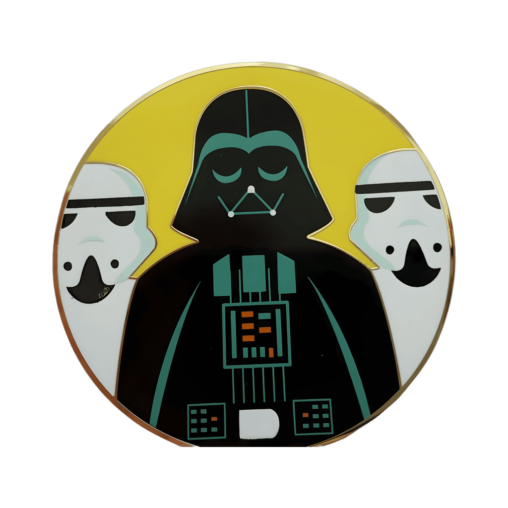 Darth Vader and Stormtroopers Disney pin