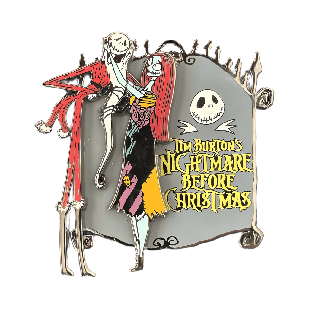 Santa Jack and Sally Disney pin