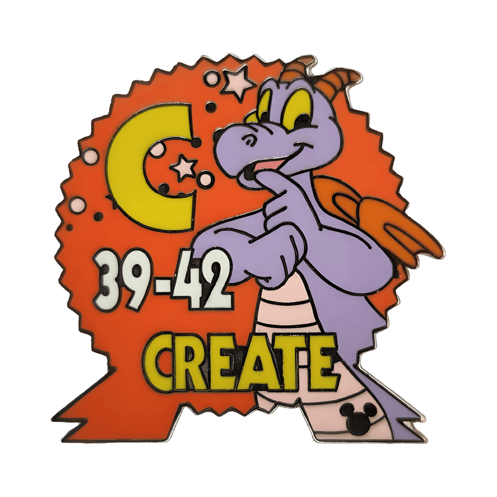 C for Create Disney pin