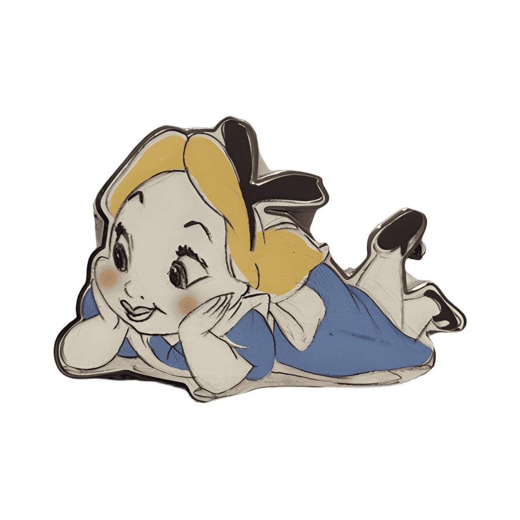 Series 2 — Alice Laying Down Disney pin