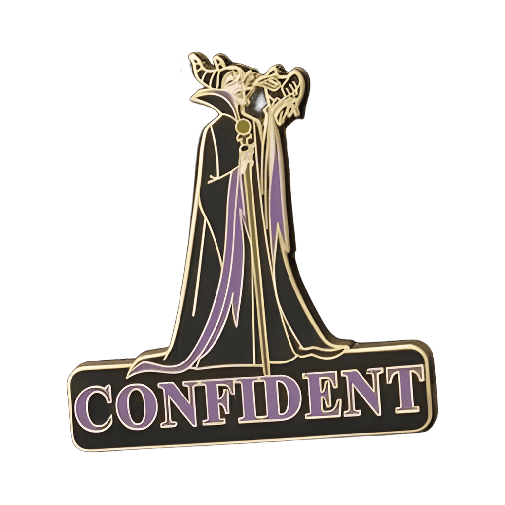 Confident - Maleficent Disney pin