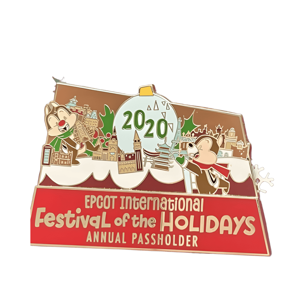 Chip and Dale 2020 Disney pin