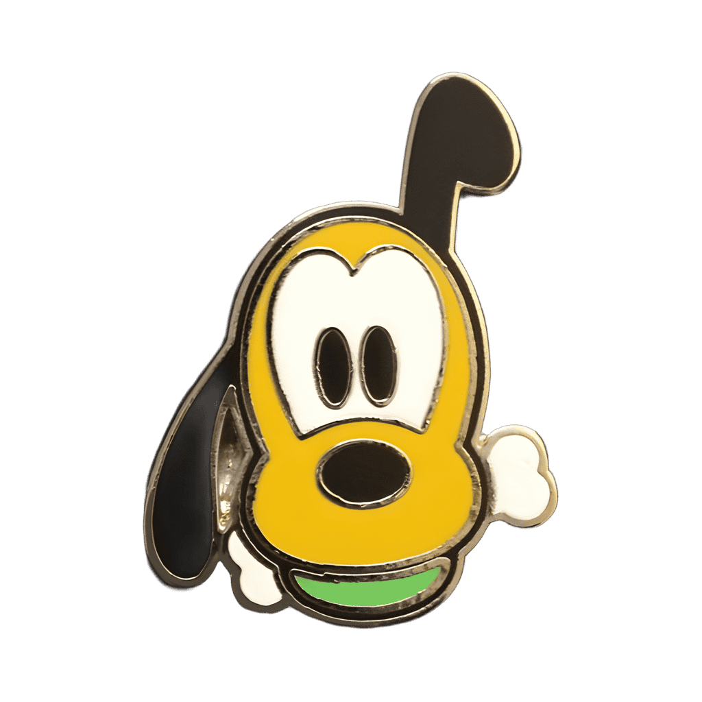 Heads Mini Pin Booster Set - Pluto Disney pin