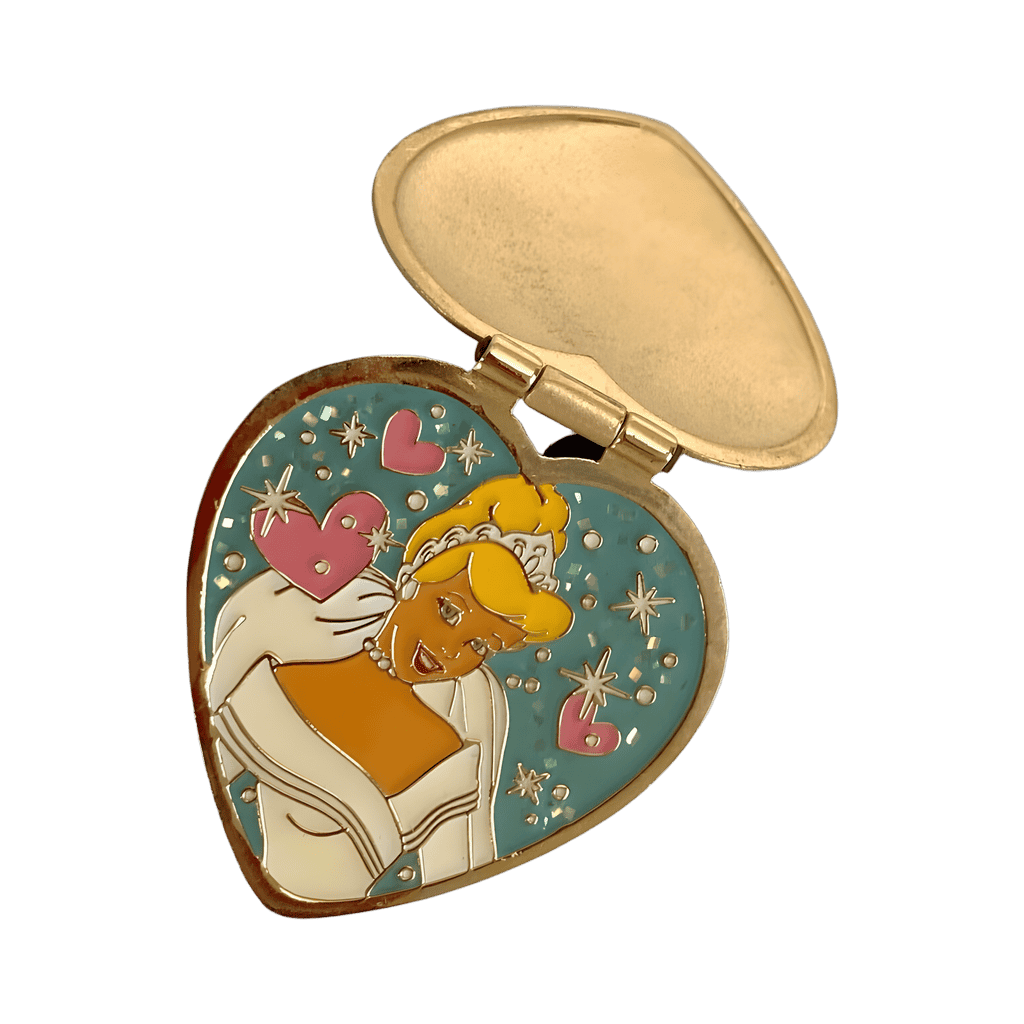 Cinderella Hinged Locket Disney pin