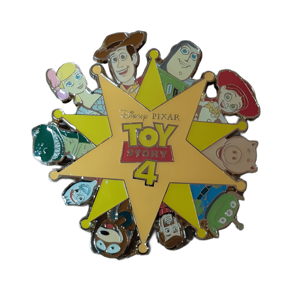 Toy Story 4 Characters Badge Disney pin