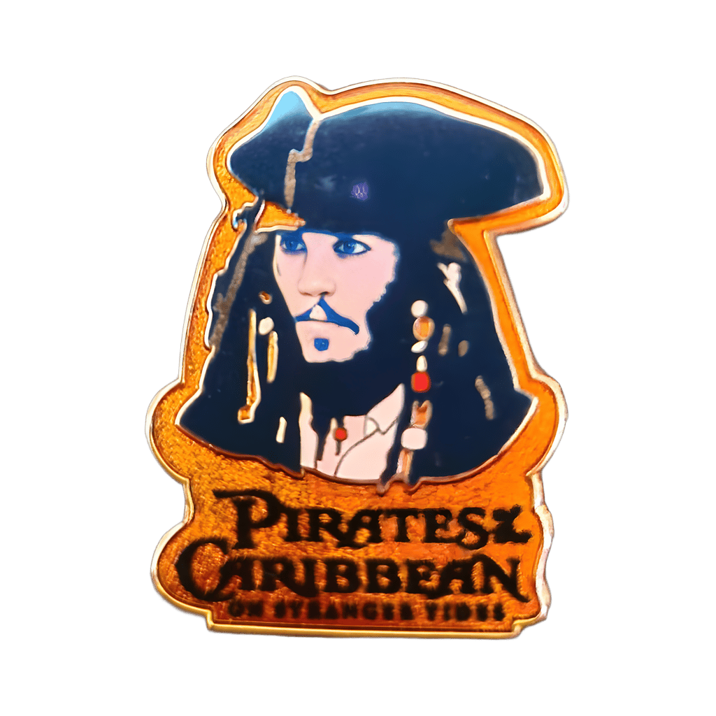 Pirates of the Caribbean on Stranger Tides - Jack Sparrow Disney pin