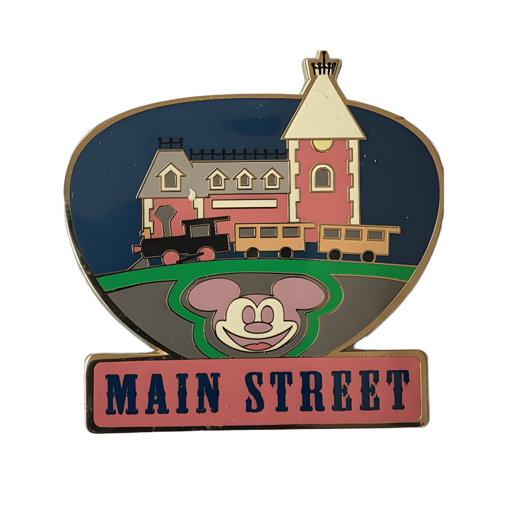 1950's - Main Street - Disneyland Rail Station Disney pin
