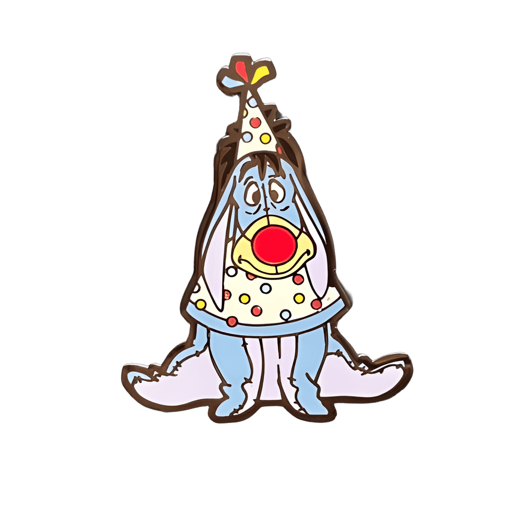 Eeyore Clown Disney pin