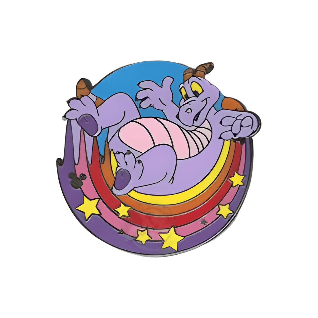 Figment with Rainbow 1 Disney pin