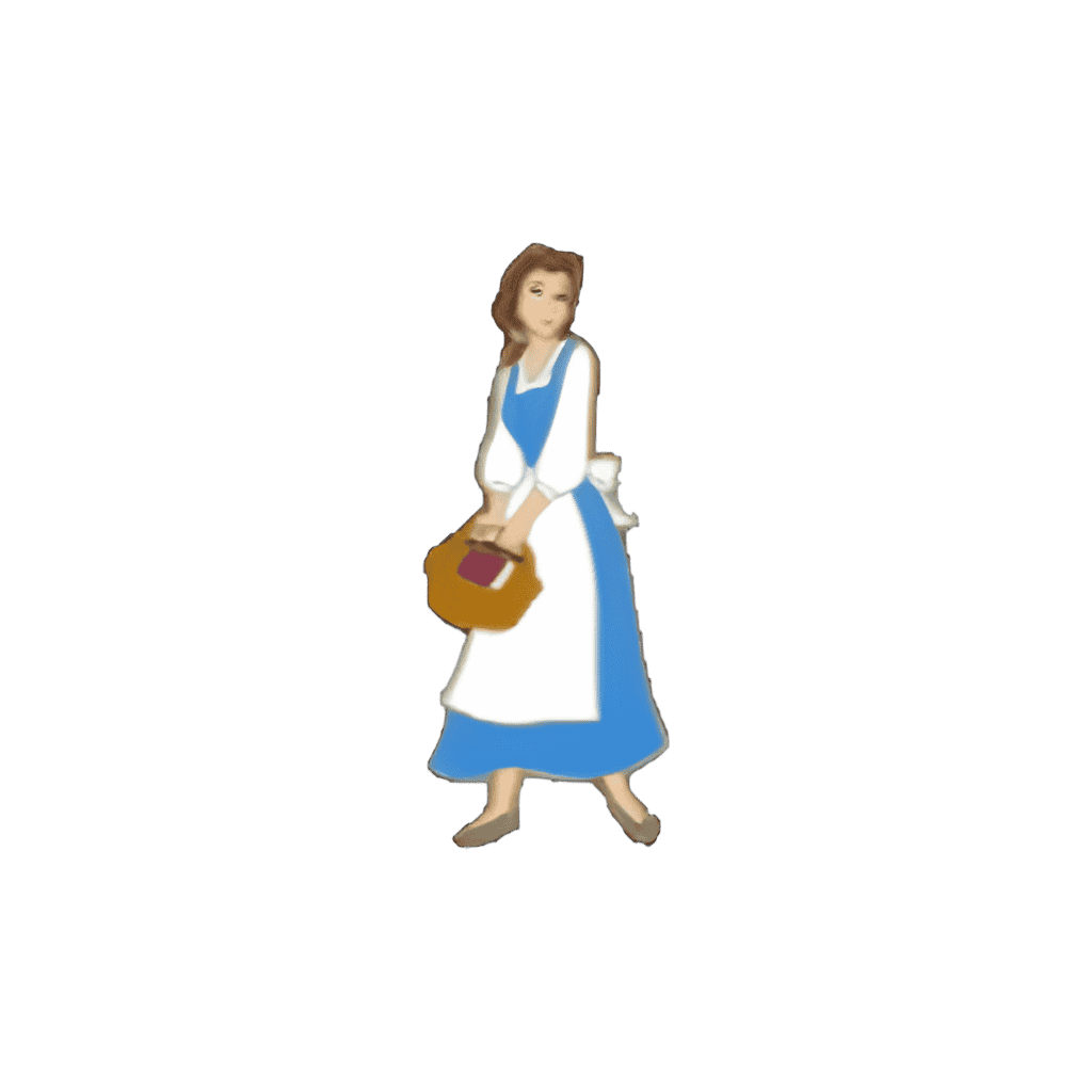 Beauty and the Beast Boxed Set - Village Belle Disney pin