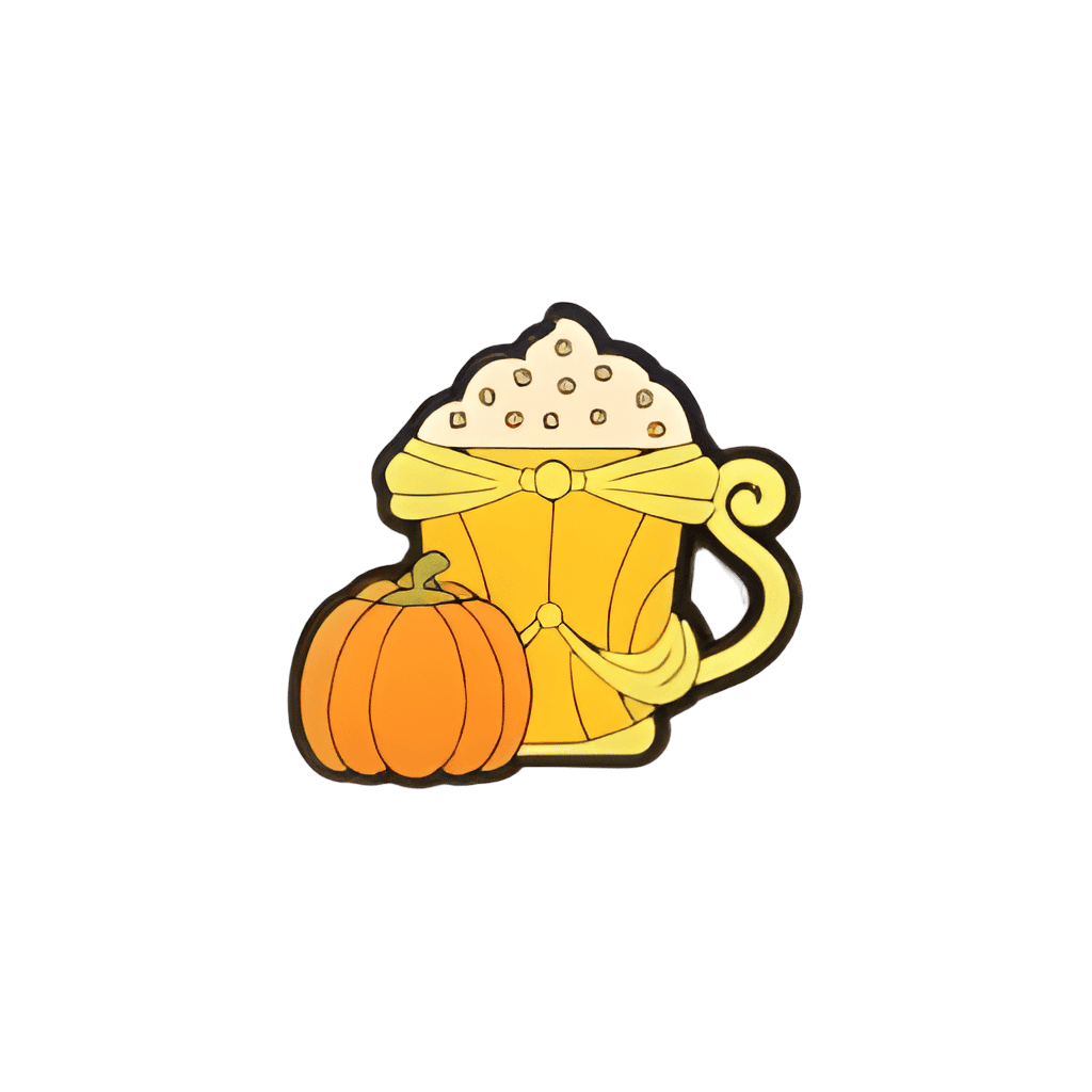 Pumpkin Spice Belle Disney pin