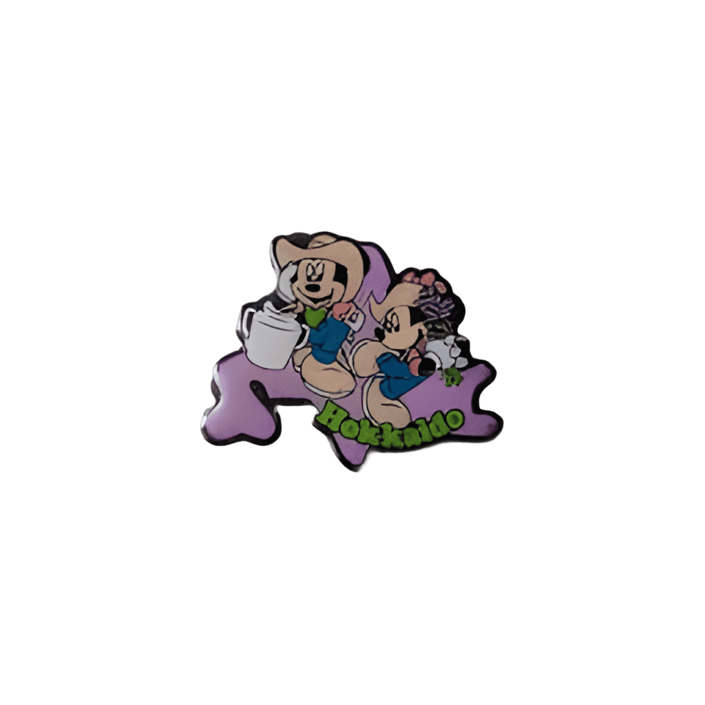 Hokkaido Mickey & Minnie Disney pin