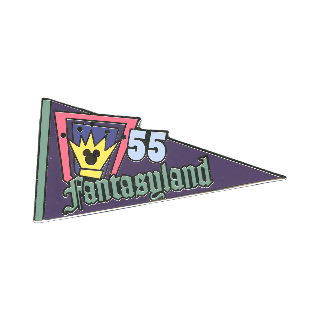 55 Pennant Collection (Fantasyland) Disney pin