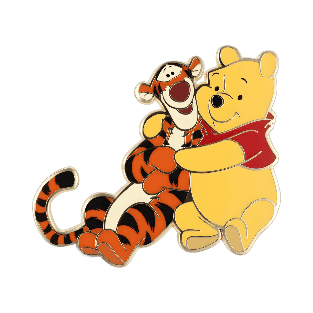 Winnie the Pooh and Tigger Disney pin