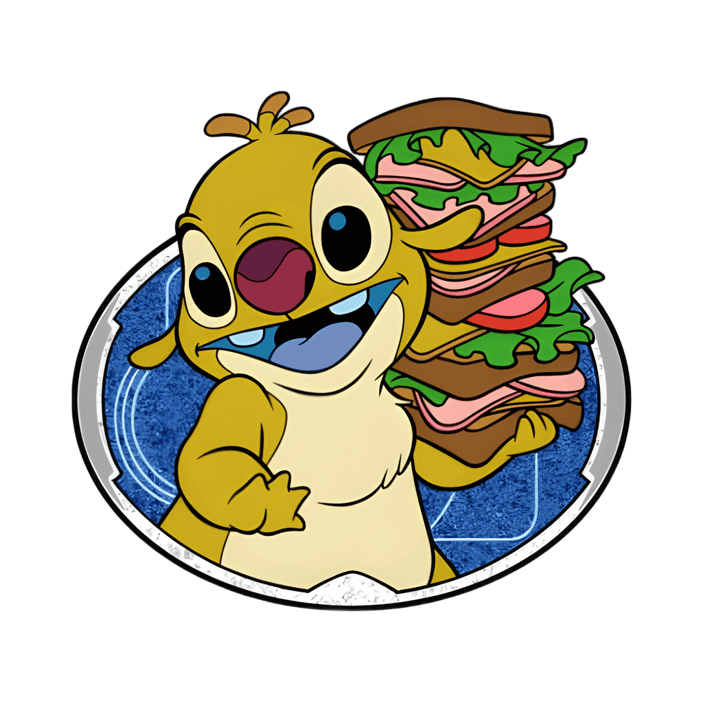Rueben w/ Glitter Disney pin