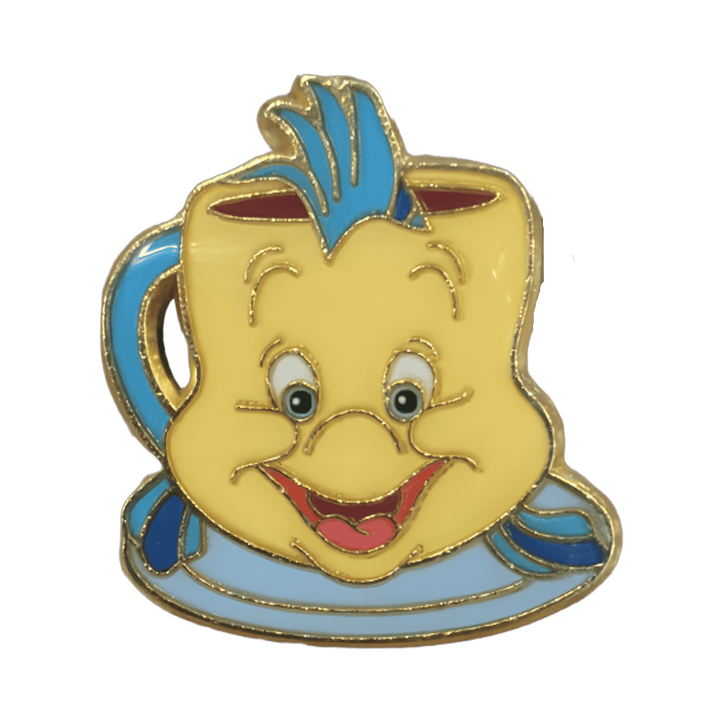 Flounder Cup and Saucer Disney pin