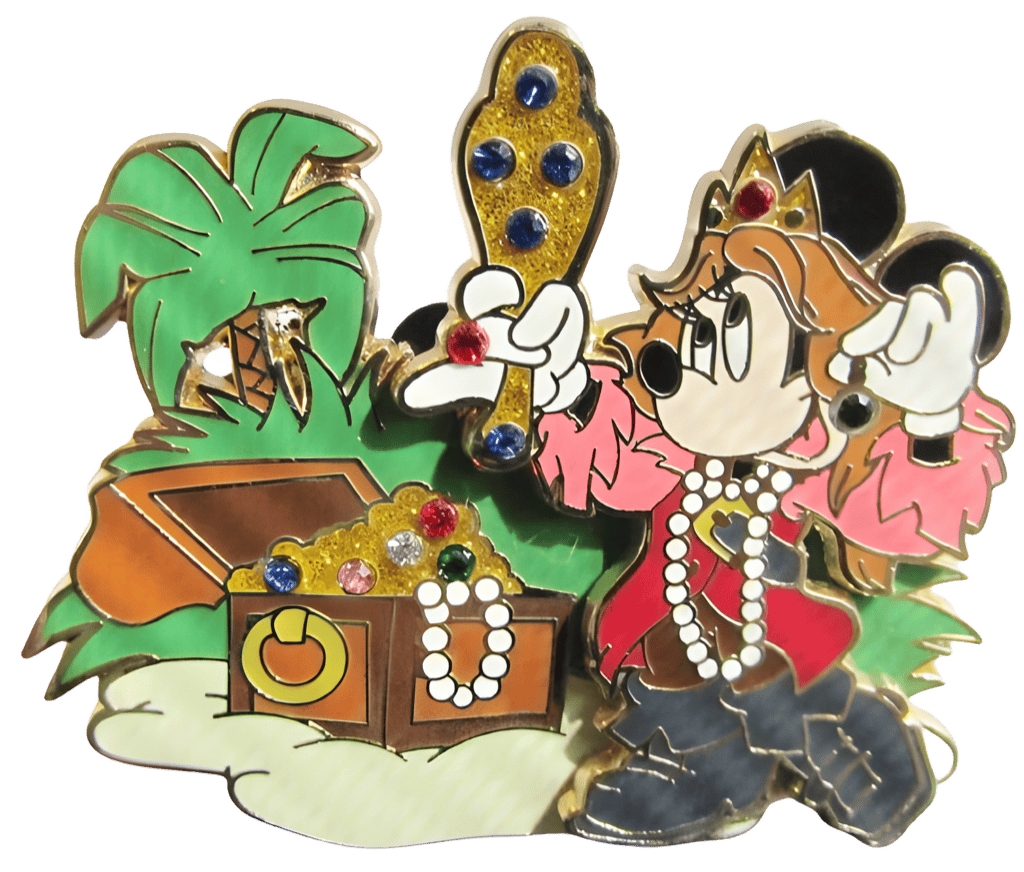 Scavenger Hunt Minnie's Treasure Disney pin