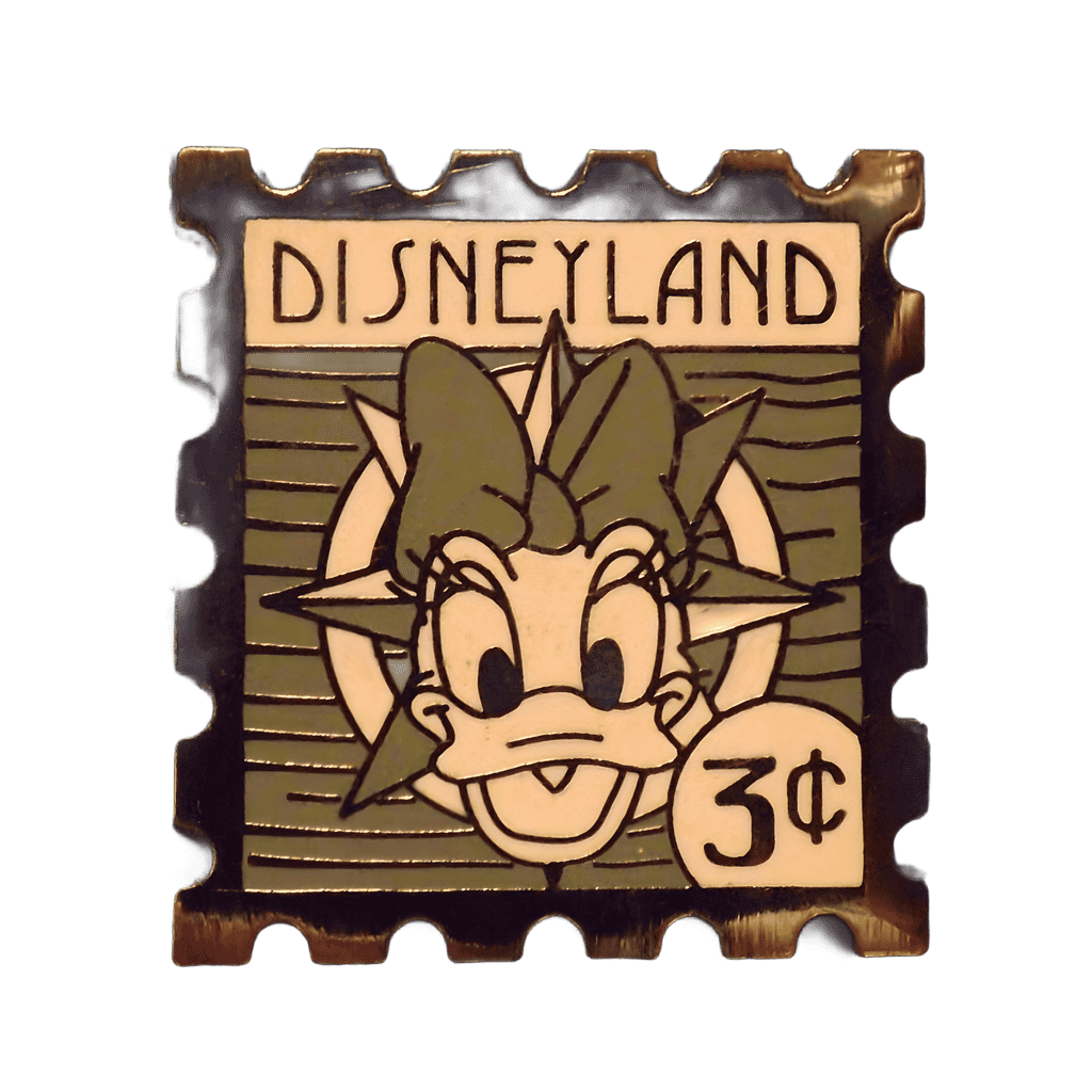 Disneyland Daisy 3¢ stamp Disney pin