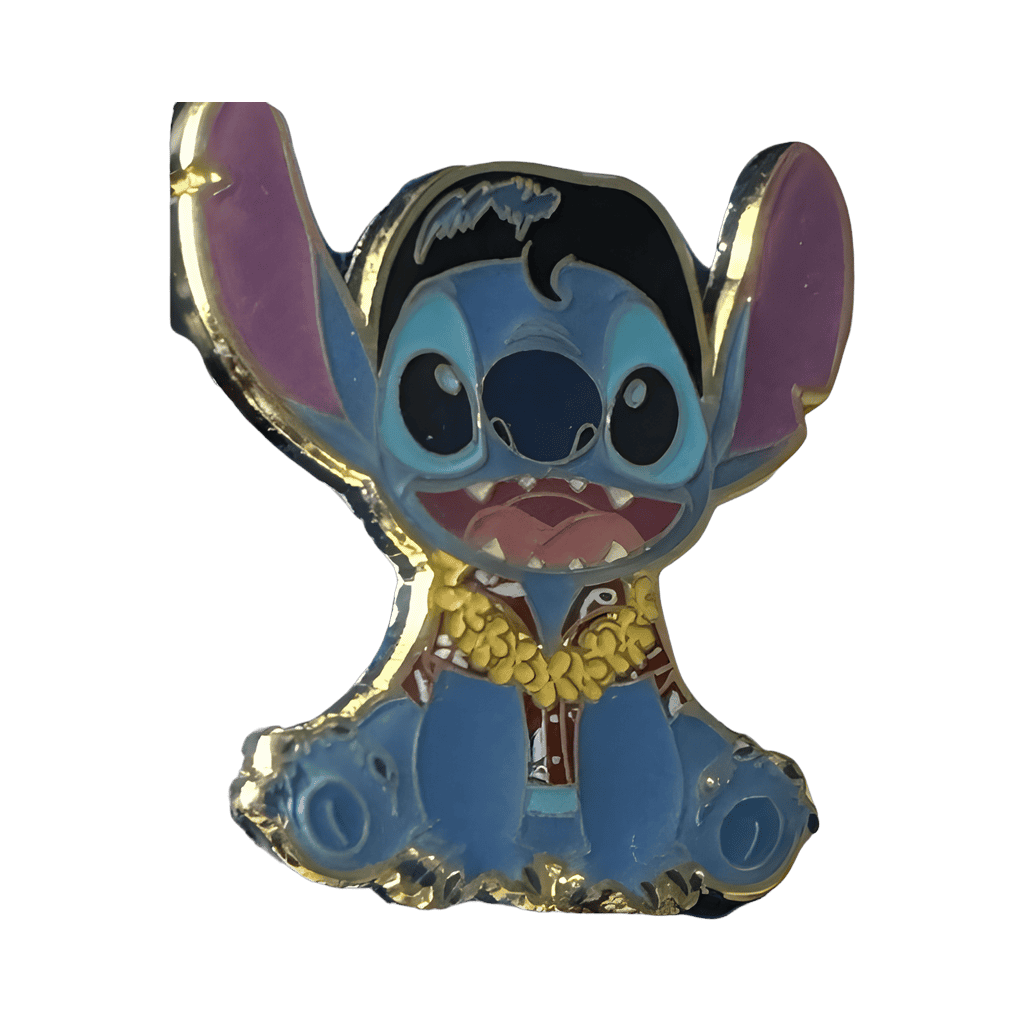 Stitch as Blue Hawai'i Elvis Disney pin