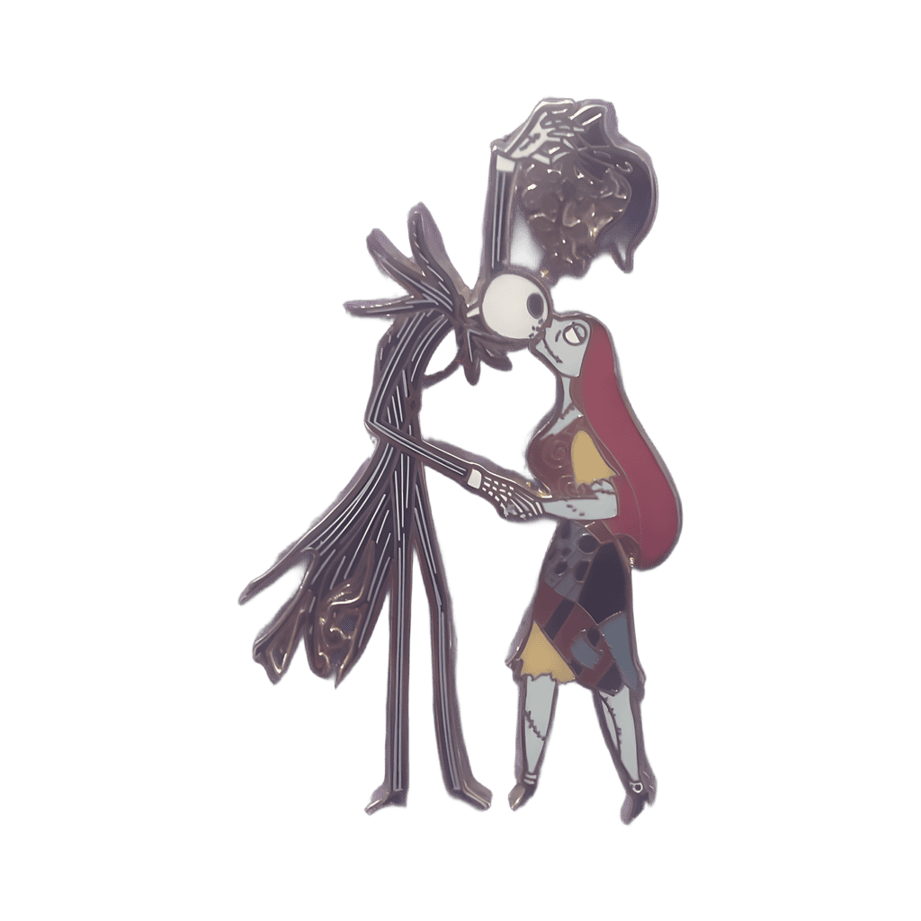 Jack & Sally Kissing Disney pin
