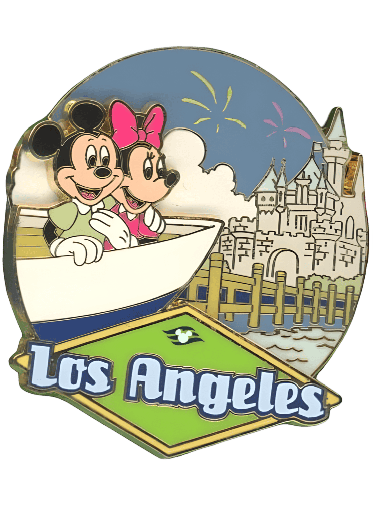 Los Angeles - Mickey & Minnie Disney pin