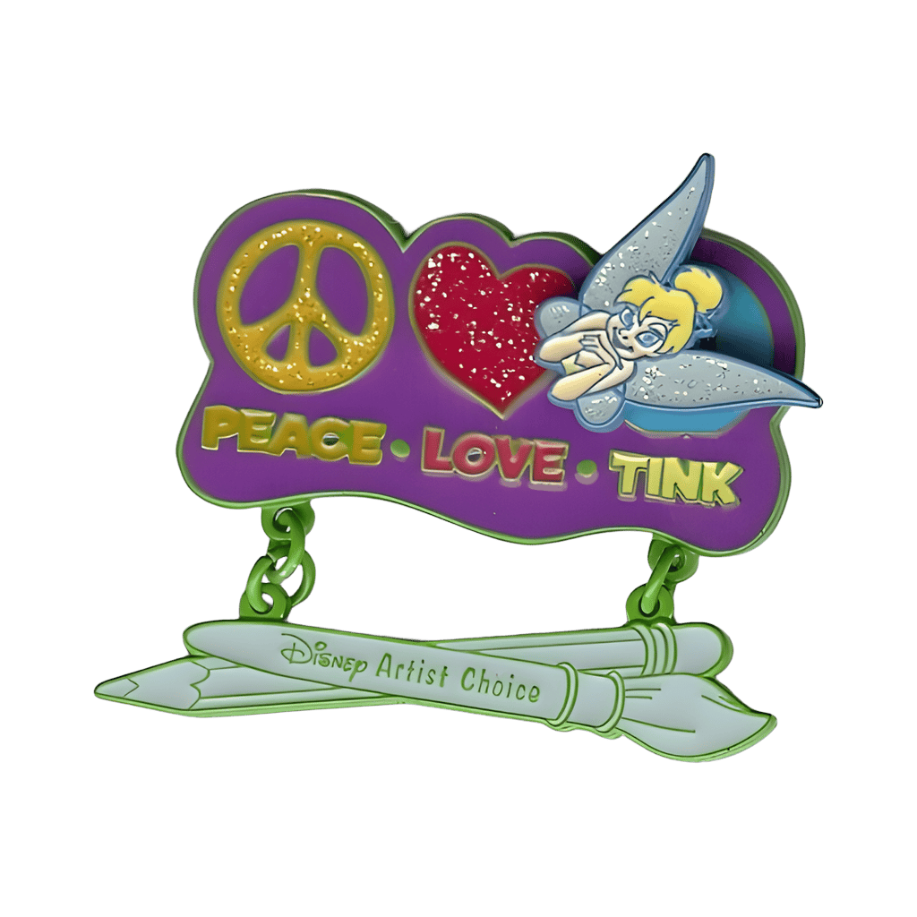 Peace • Love • Tink Disney pin