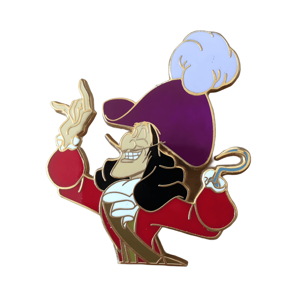 Disney Villains Large Framed Set (Captain Hook ) Disney pin