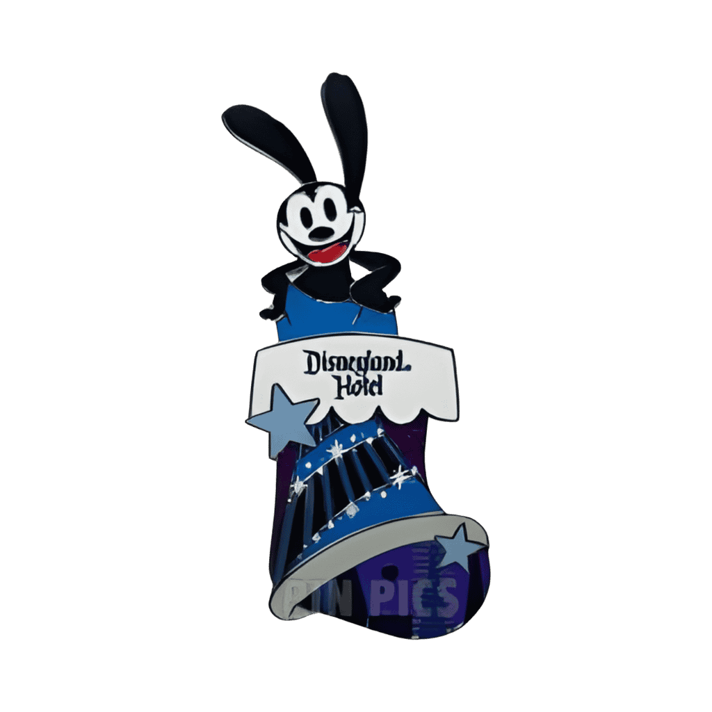 Oswald Stocking Disneyland Hotel Disney pin