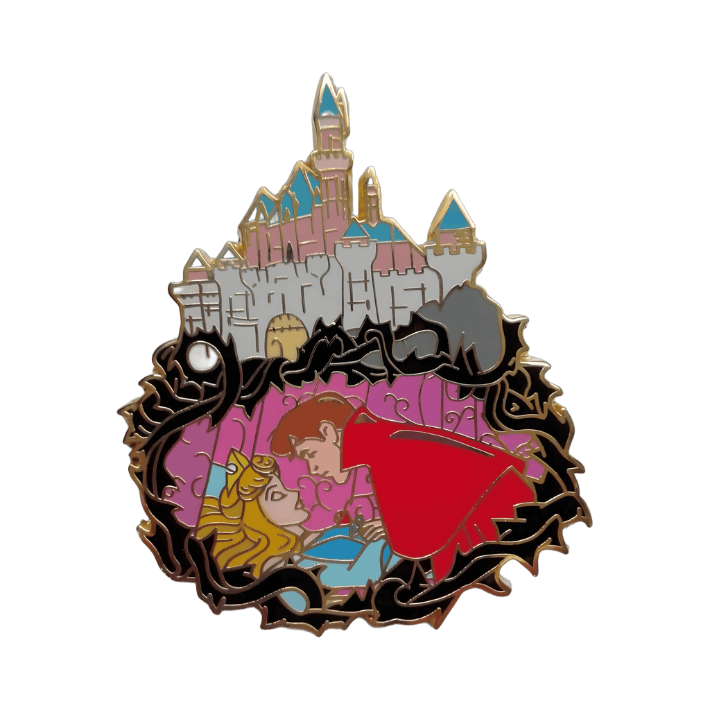 Aurora and Phillip Disney pin