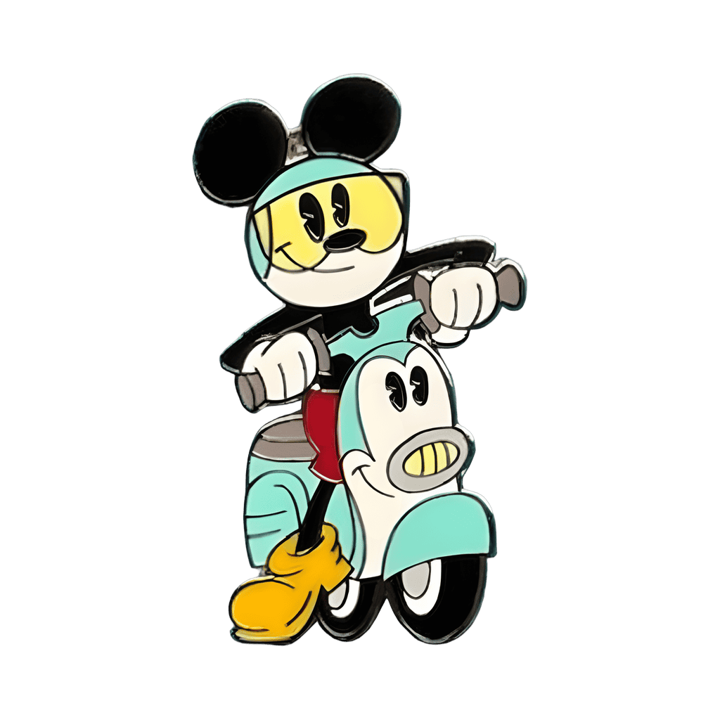 “Croissant de Triomphe” Mickey on Vespa Scooter Disney pin