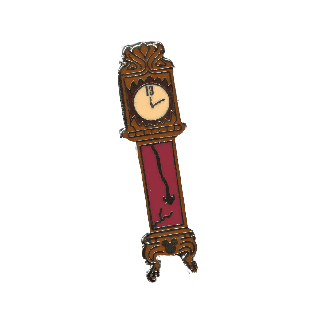 13 Hour Grandfather Clock Disney pin