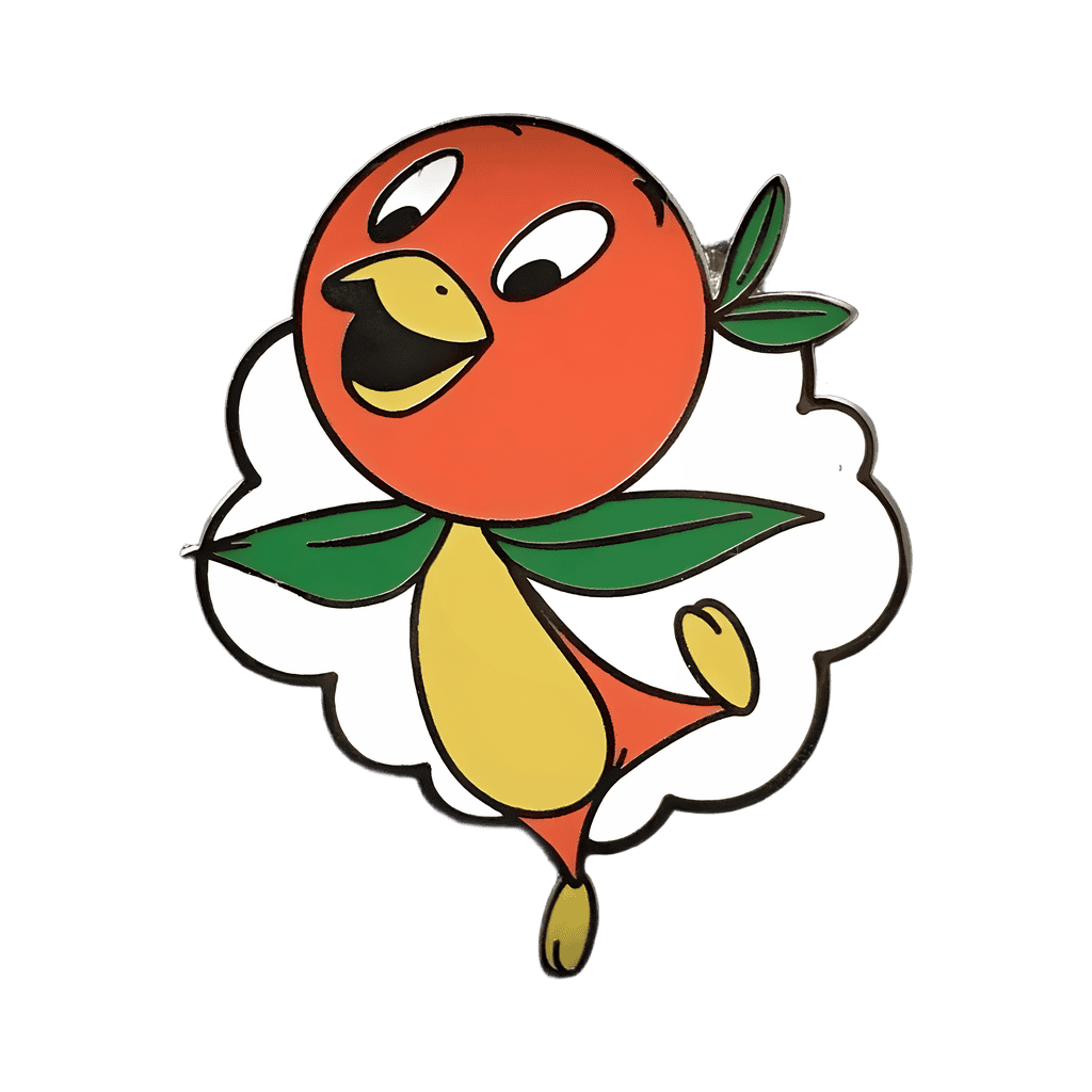Orange Bird CHASER Disney pin