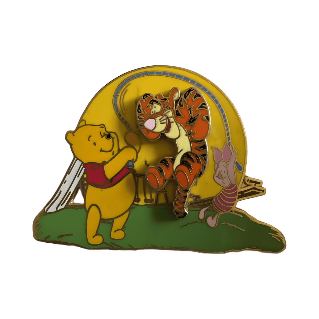 Winnie the Pooh, Tigger, and Piglet Jump Roping Disney pin