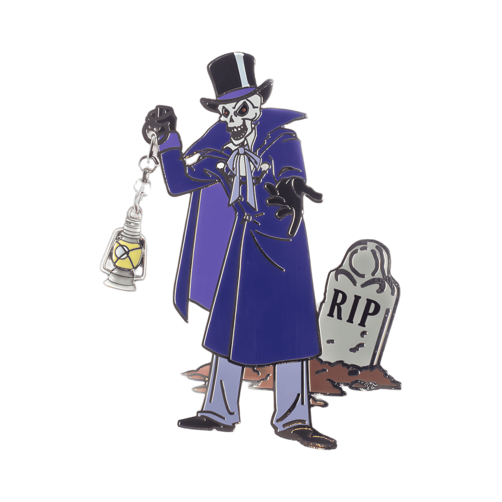 Phantom with Lantern and Gravestone Disney pin