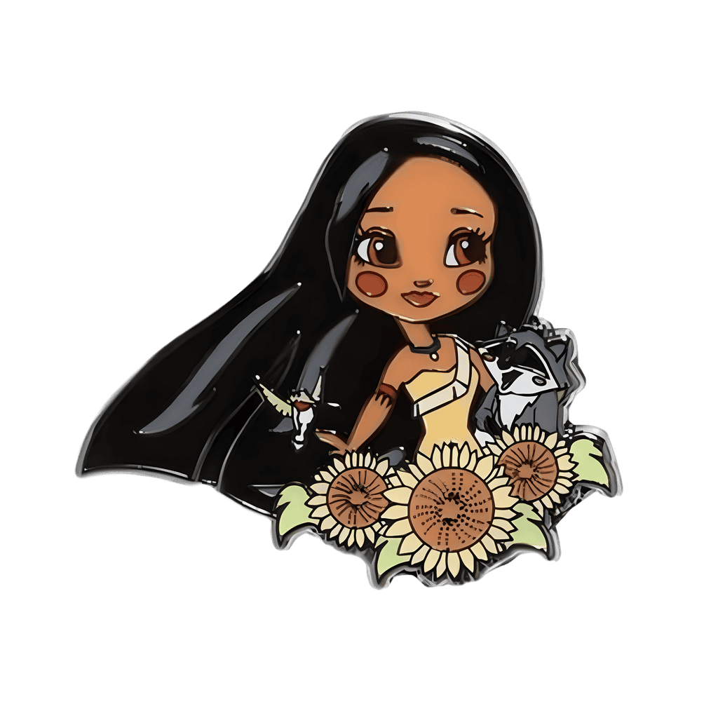 Pocahontas & Meeko Disney pin